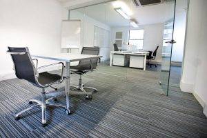 Tables and Chairs in an Office after a Office Cleaning Service in Aventura, FL 