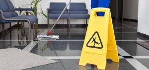 Janitor Cleaning Floors for Commercial Building Cleaning in Miami, FL